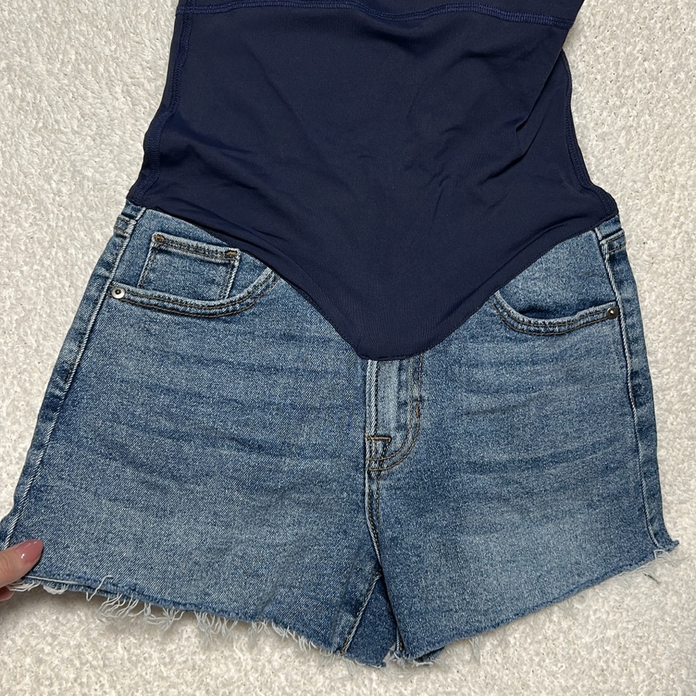 Pinkblush Denim Blue Jean Shorts